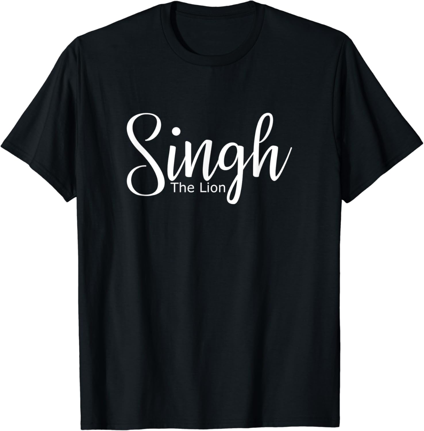 Simple Singh Shirt TheLion Punjabi Men Gifts For Sikh Kids